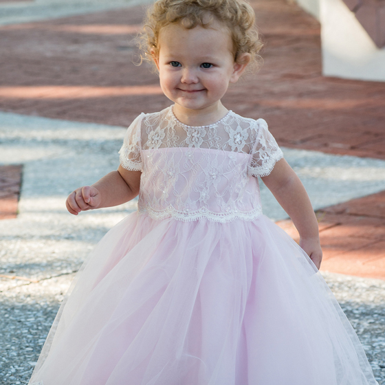 Sarah Louise Ceremonial Ballerina Length Dress 70060